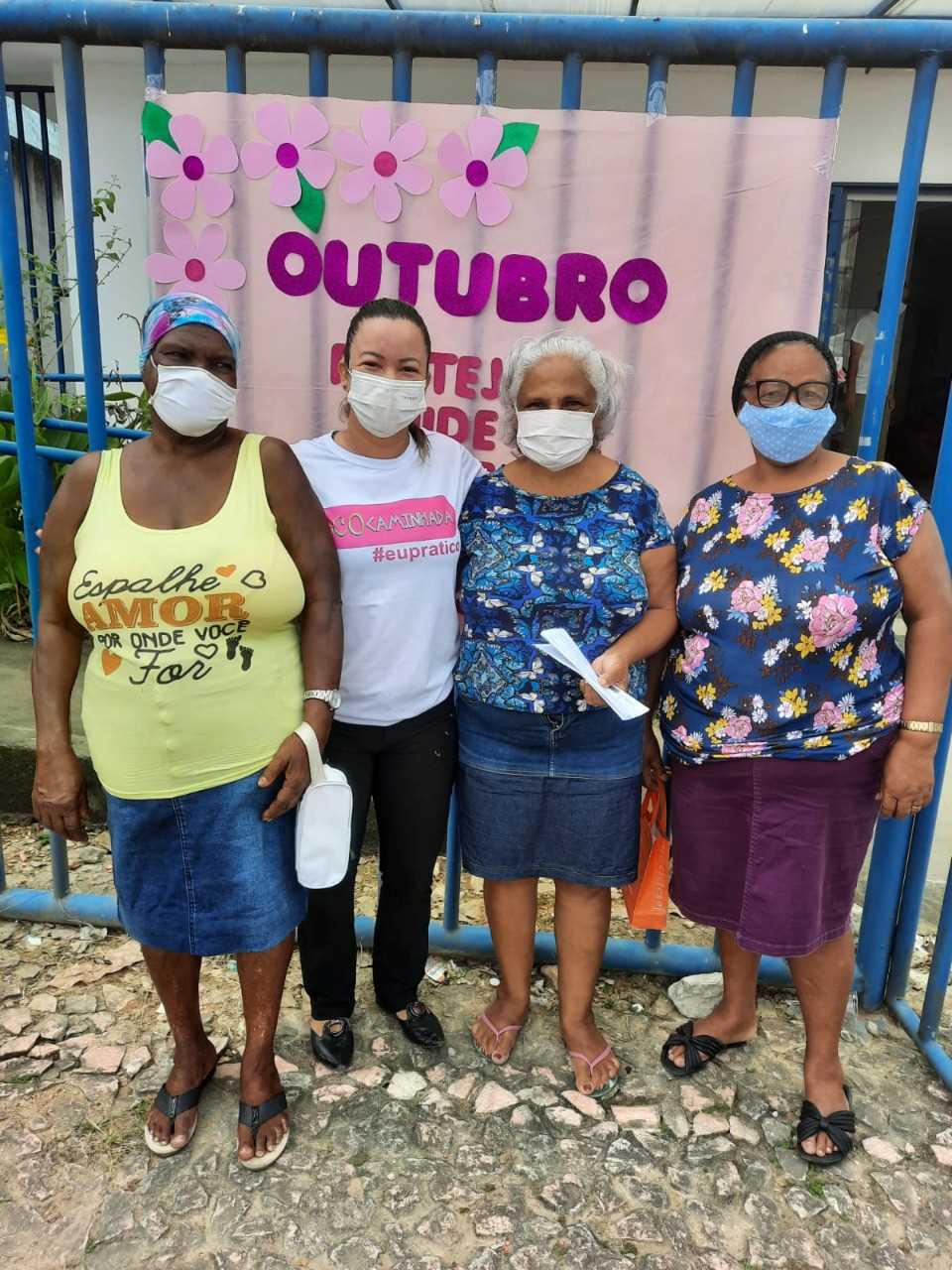 Camacã: PSF Euvaldo Maia realiza Ação pela campanha Outubro Rosa